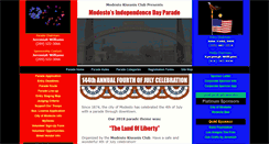Desktop Screenshot of modestojulyparade.com