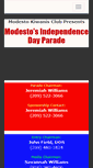 Mobile Screenshot of modestojulyparade.com